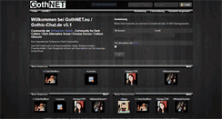 Desktop Screenshot of gothnet.eu